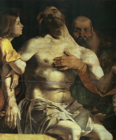 Coronation of the Main Panel by Lorenzo Lotto